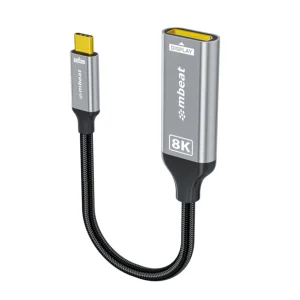 MBEAT MB-XAD-8KCDP ® Tough Link 8K USB-C to DP Adapter