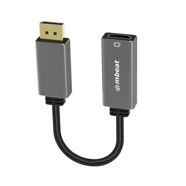 MBEAT MB-XAD-DPHDM ® Elite Display Port to HDMI Adapter