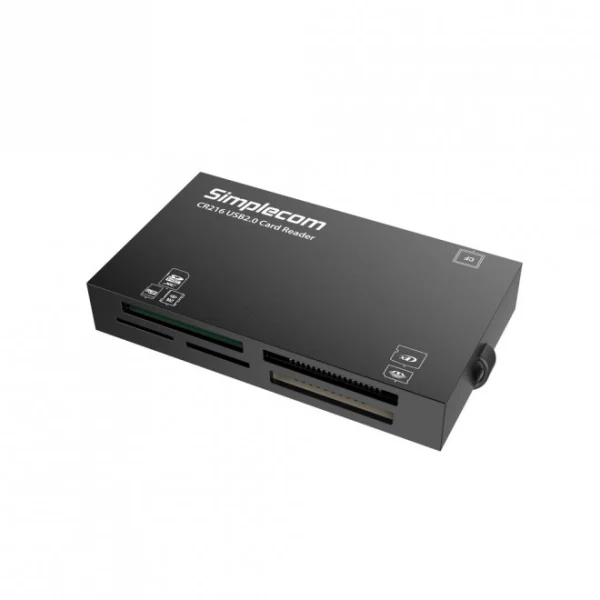 Simplecom CR216-BLACK CR216 USB 2.0 All in One Memory Card Reader 6 Slot for MS M2 CF XD Micro Simplecom CR216-BLACK CR216 USB 2.0 All in One Memory Card Reader 6 Slot for MS M2 CF XD Micro