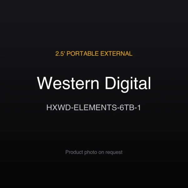 Western Digital HXWD-ELEMENTS-6TB-1