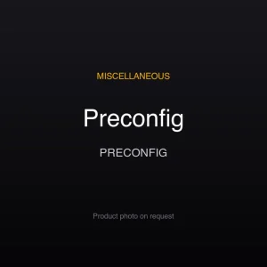 Preconfig PRECONFIG