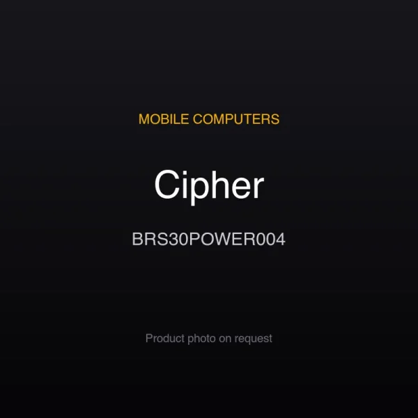 Cipher BRS30POWER004 Cipher BRS30POWER004