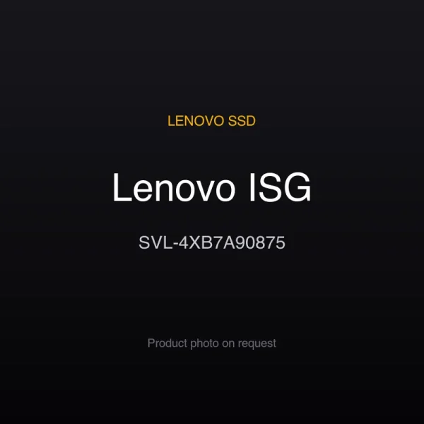 Lenovo ISG SVL-4XB7A90875 Lenovo ISG SVL-4XB7A90875