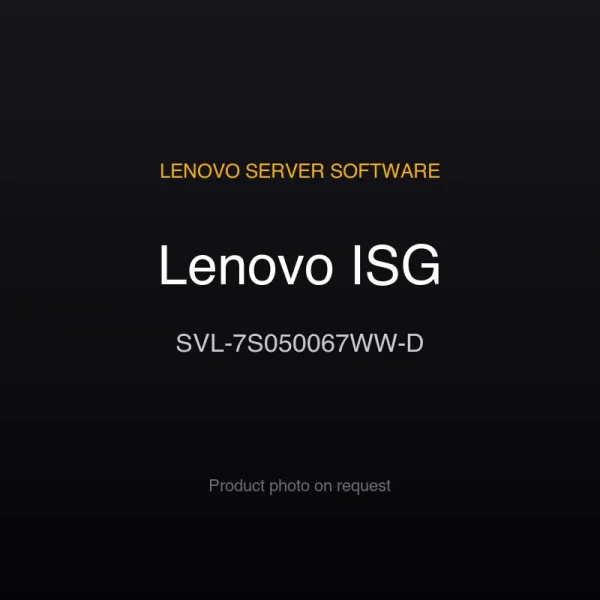 Lenovo ISG SVL-7S050067WW-D
