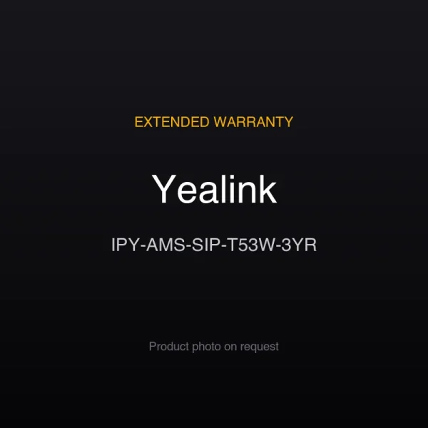 Yealink IPY-AMS-SIP-T53W-3YR