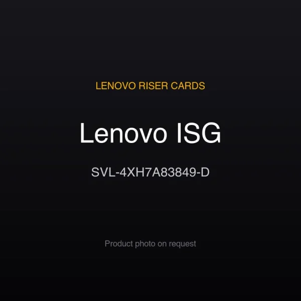 Lenovo ISG SVL-4XH7A83849-D