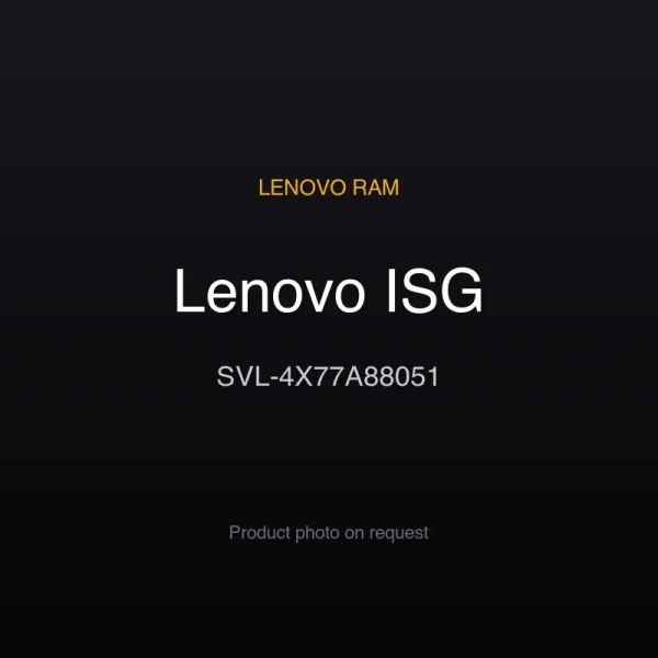 Lenovo ISG SVL-4X77A88051
