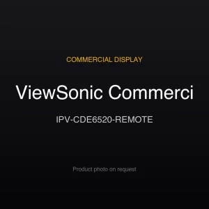 ViewSonic Commercial IPV-CDE6520-REMOTE ViewSonic Commercial IPV-CDE6520-REMOTE