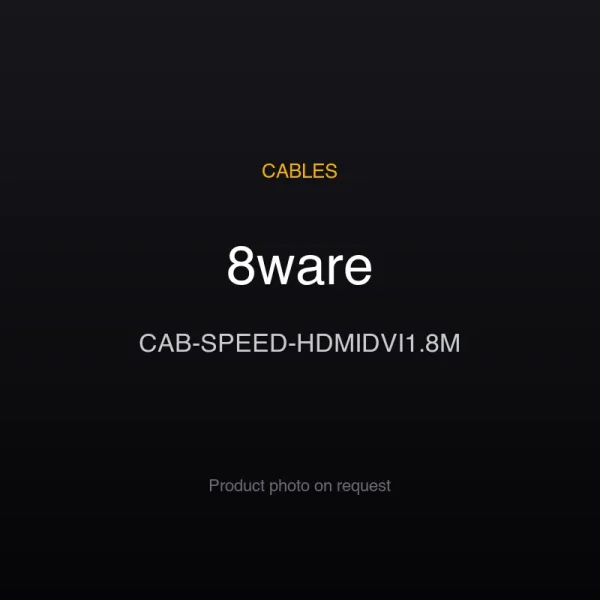 8ware CAB-SPEED-HDMIDVI1.8M